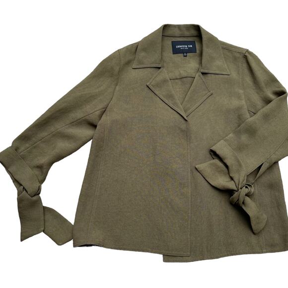 Lafayette 148 New York Loose Blazer Sz S - Picture 2 of 4